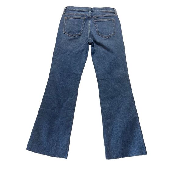 Madewell Women's Blue NI962 Mid Rise Kick Out Ankle Denim Jeans Size 27 NWT - Picture 3 of 6